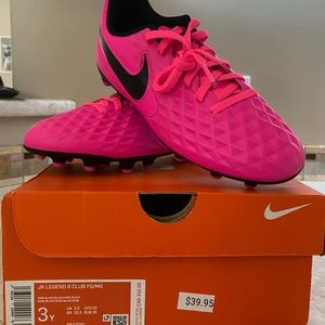 Nike Tiempo soccer cleats size 3y